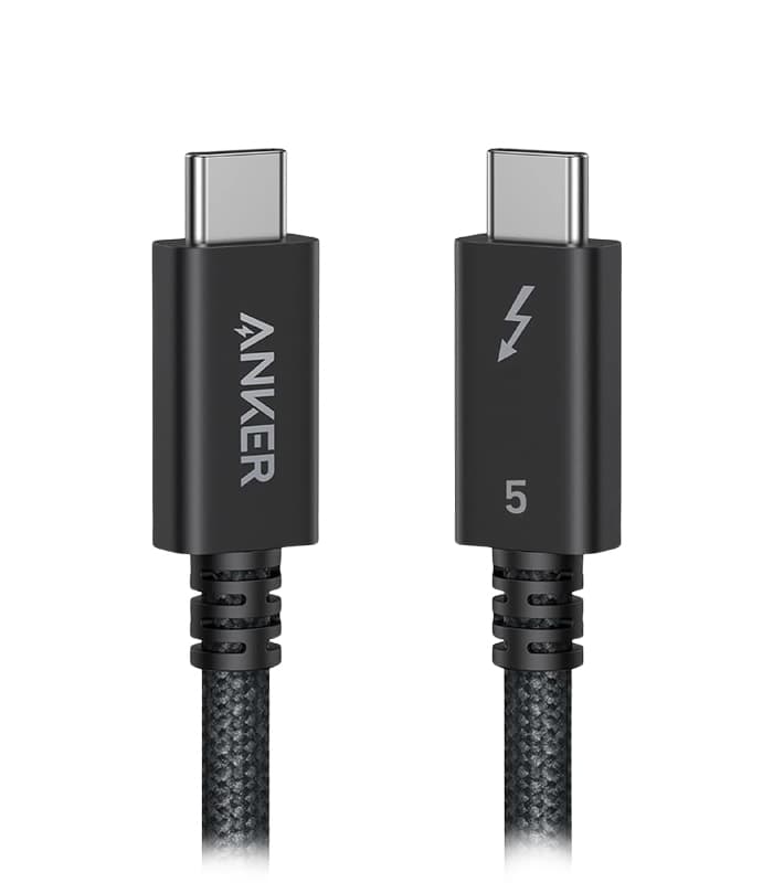 کابل شارژ و انتقال تصویر Type C دو سر نر انکر A84N1