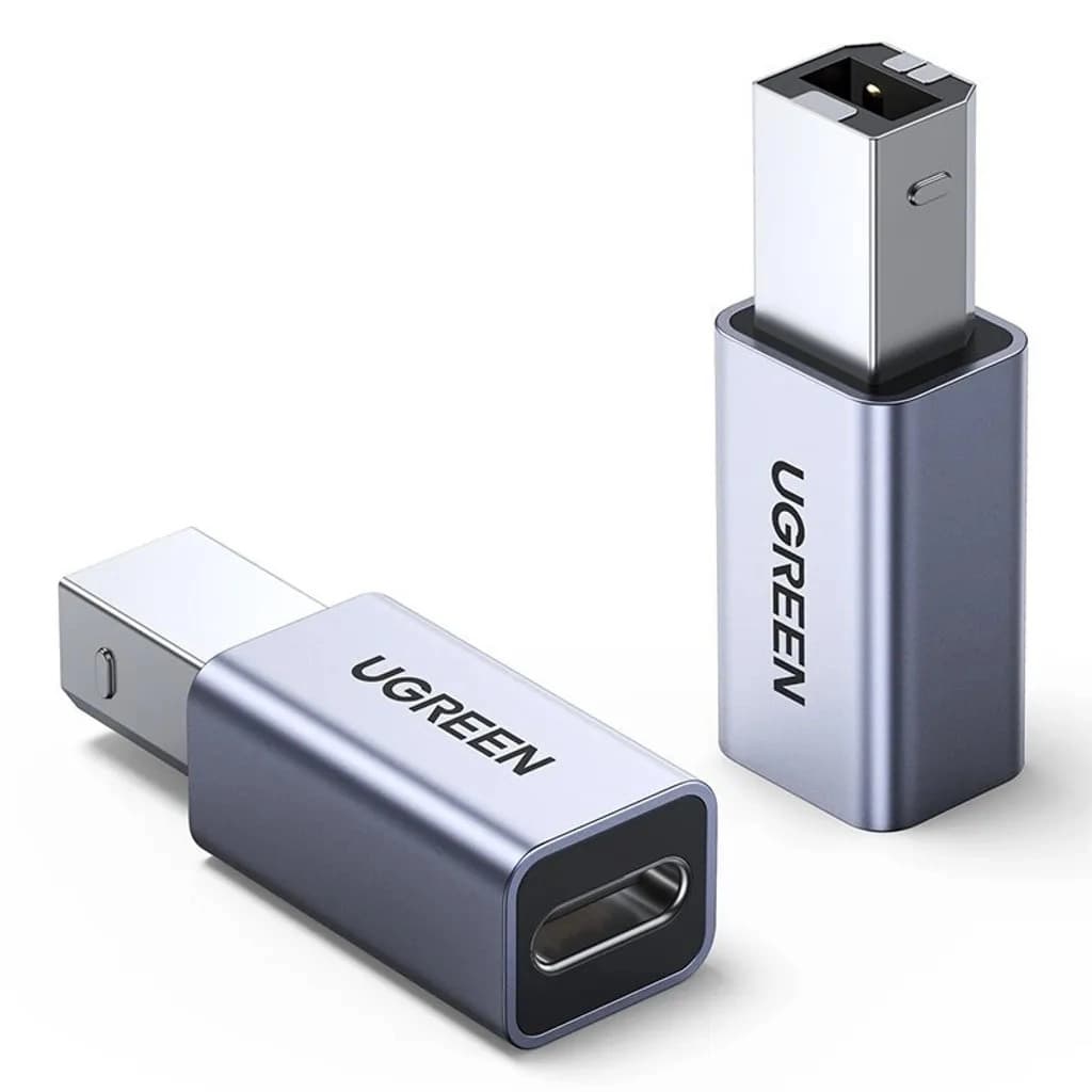 مبدل یوگرین مدل UGREEN USB-C To USB-B Connector US382