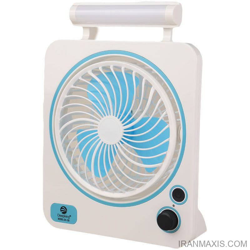 پنکه شارژی رومیزی DEEPKING DK-128 RECHARGEABLE FAN | FAN Deepking DK-128