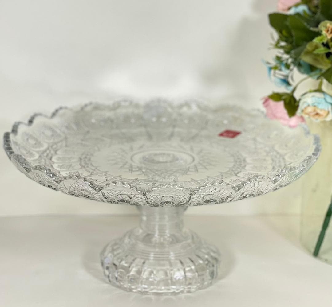 S09671706W بشقاب بزرگ پایه دار می جی نوری تازه (4) بسته 4 تایی ارسال رایگان
