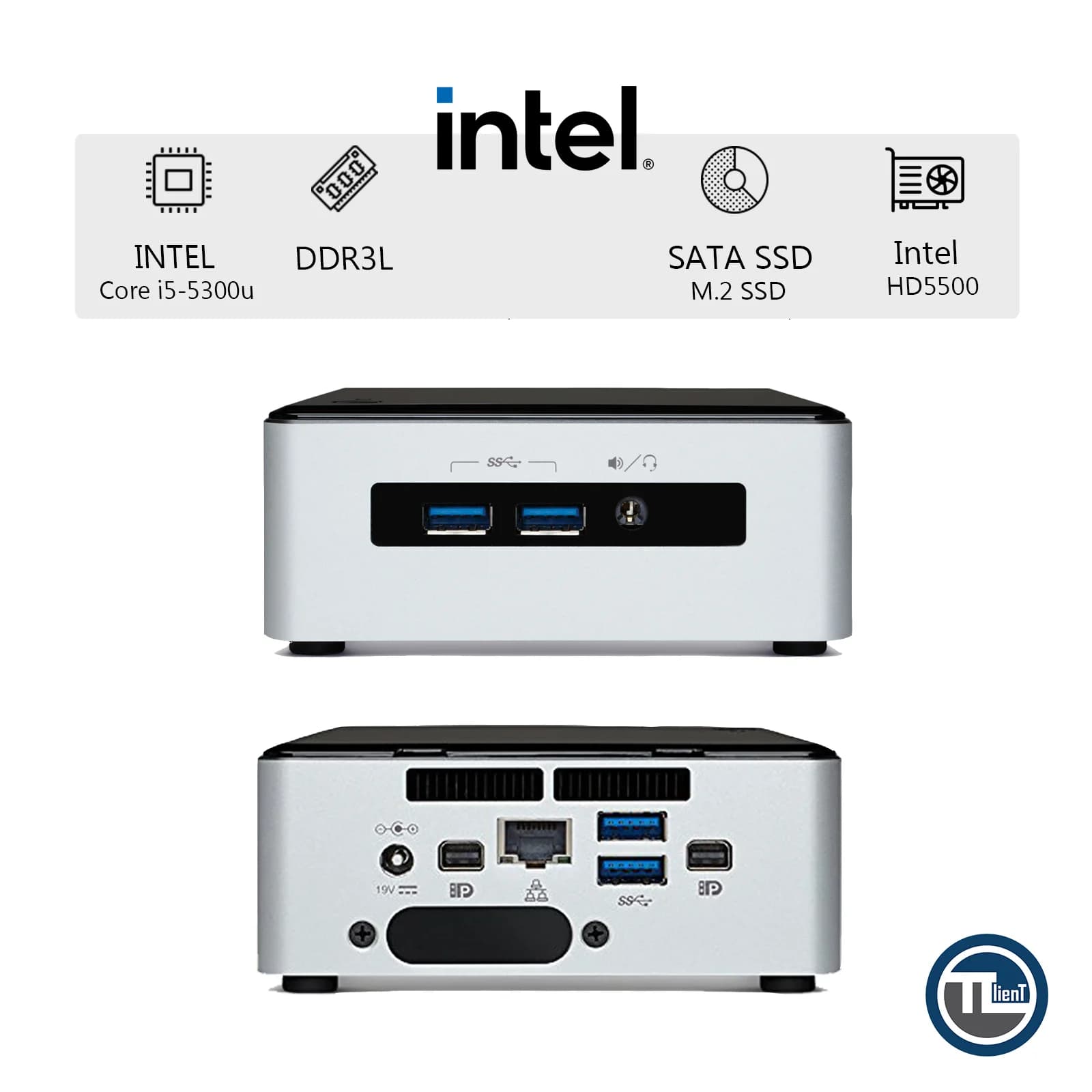 مینی پی سی اینتل NUC D54250WYK
