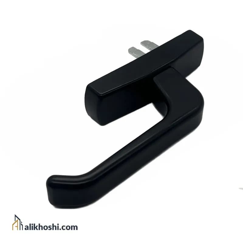 دستگیره تک زبانه مشکی پارس وین PW بازشو لولایی لیان