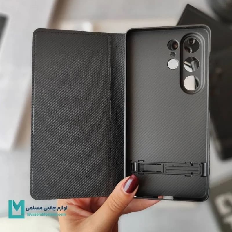 کیف تبلتی چرمی سامسونگ Folding برند GKK مدل C3955 | لوازم جانبی مسلمی — تصویر ۲