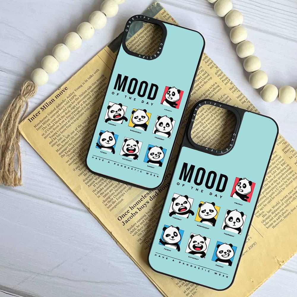 قاب چاپی سفارشی پاندای مودی (کد 0377) مدل Casetify Mood Panda مناسب برای گوشی موبایل سامسونگ Samsung Galaxy A12 / A13 / A14 / A15 / A21S / A22 4G / A23 / A24 / A25 / A30S / A31 / A32 4G / A32 5G / A33