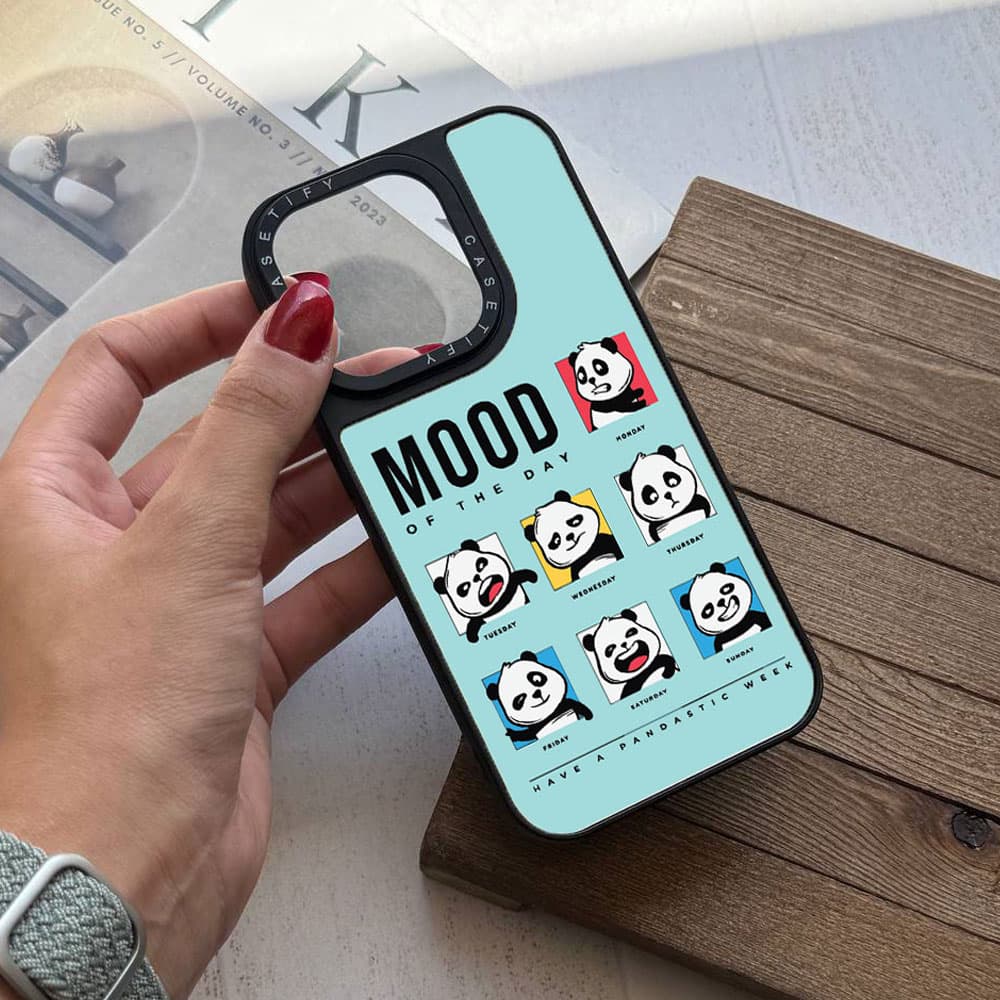 قاب چاپی سفارشی پاندای مودی (کد 0377) مدل Casetify Mood Panda مناسب برای گوشی موبایل سامسونگ Samsung Galaxy A12 / A13 / A14 / A15 / A21S / A22 4G / A23 / A24 / A25 / A30S / A31 / A32 4G / A32 5G / A33 — تصویر ۳