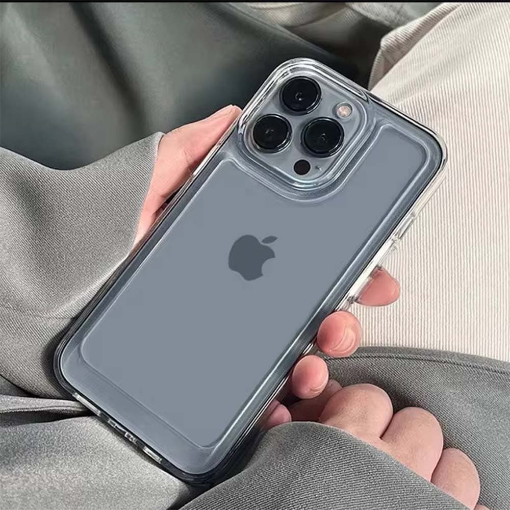 قاب شفاف Unique Case مناسب برای گوشی موبایل اپل آیفون Apple iPhone 7 / 8 / 7 Plus / 8 Plus / X / XS / XS Max / 11 / 11 Pro / 12 / 12 Pro / 12 Pro Max / 13 / 13 Pro Max / 14 Pro / 14 Pro Max / 15 / 15