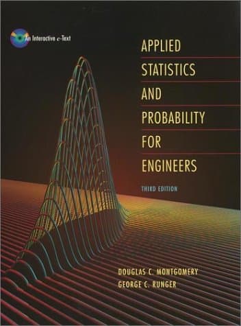 دانلود کتاب Applied Statistics And Probability For Engineers solution