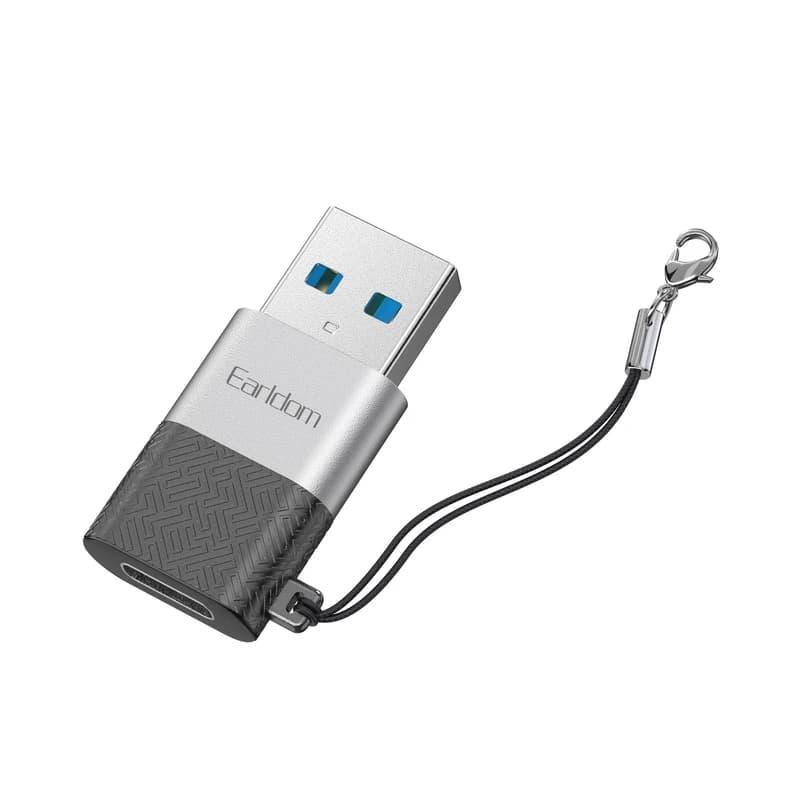 مبدل OTG تایپ سی به USB ارلدام EARLDOM ET-OT75