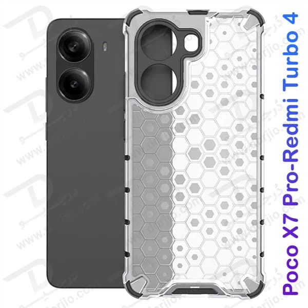 گارد ضد ضربه هیبریدی Xiaomi Poco X7 Pro-Redmi Turbo 4 مارک LEXOM — تصویر ۴