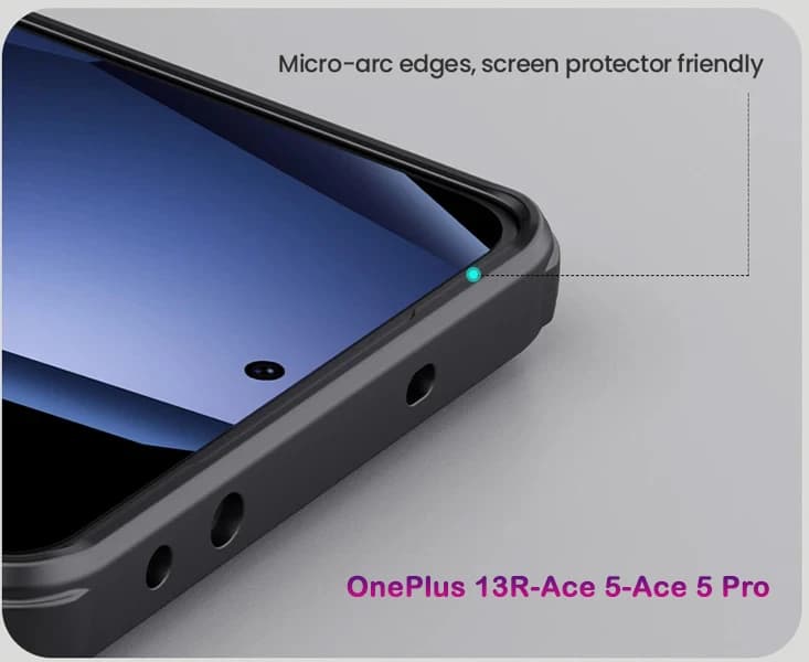 قاب ضد ضربه مگنتی OnePlus Ace 5 مارک نیلکین مدل Super Frosted Shield Pro Magnetic — تصویر ۷