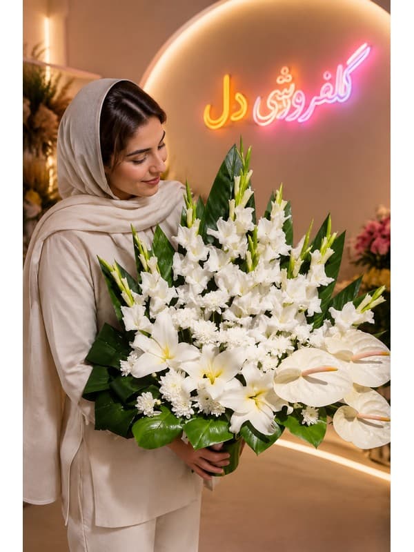 سبد گل روز مادر اقتصادی و سبد گل مادر
