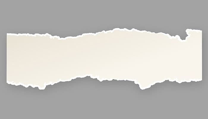 فایل لایه باز تکه کاغذ پاره شده