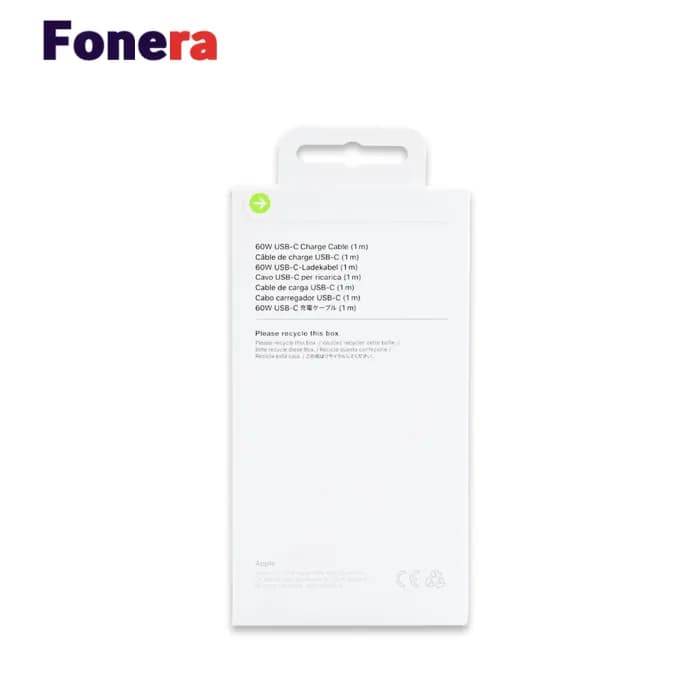 کابل شارژ USB-C به USB-C اپل 60 وات CHINA — تصویر ۲