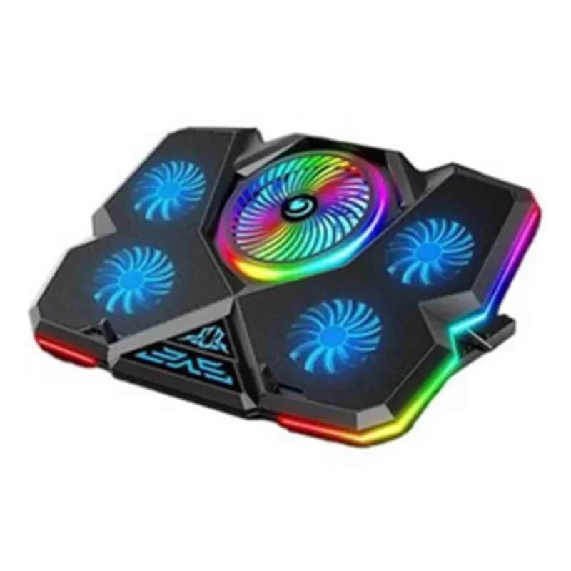 پایه خنک کننده لپ تاپ کول کلد مدل k44-1 RGB — تصویر ۶
