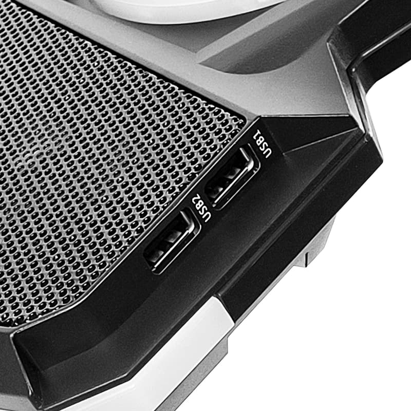 پایه خنک کننده لپ تاپ کول کلد مدل k44-1 RGB — تصویر ۴