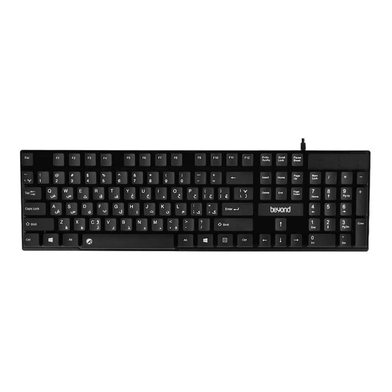 کیبورد باسیم بیاند مدل Beyond BK-2360 با حروف فارسی