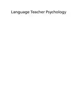 دانلود کتاب Language Teacher Psychology