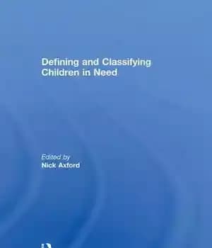 دانلود کتاب Defining and Classifying Children in Need