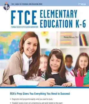 دانلود کتاب FTCE Elementary Education K-6 Book + Online