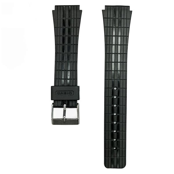 بند ساعت رابر Casio اورجینال 18mm