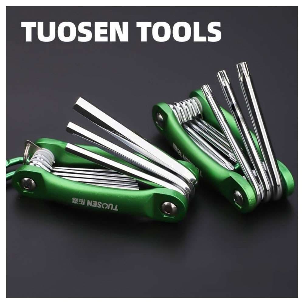 آچار آلن چاقویی توسن مدل TUOSEN 12281 مجموعه 8 عددی — تصویر ۴