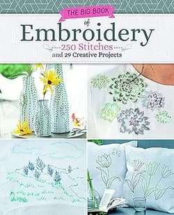 دانلود کتاب بزرگ گلدوزی؛ دایره‌المعارف کوک با ۲۵۰ کوک و ۲۹ پروژه خلاقانه Big Book of Embroidery: 250 Stitches with 29 Creative Projects (Landauer) Designs from Simple to Advanced, Stitch Encyclopedia