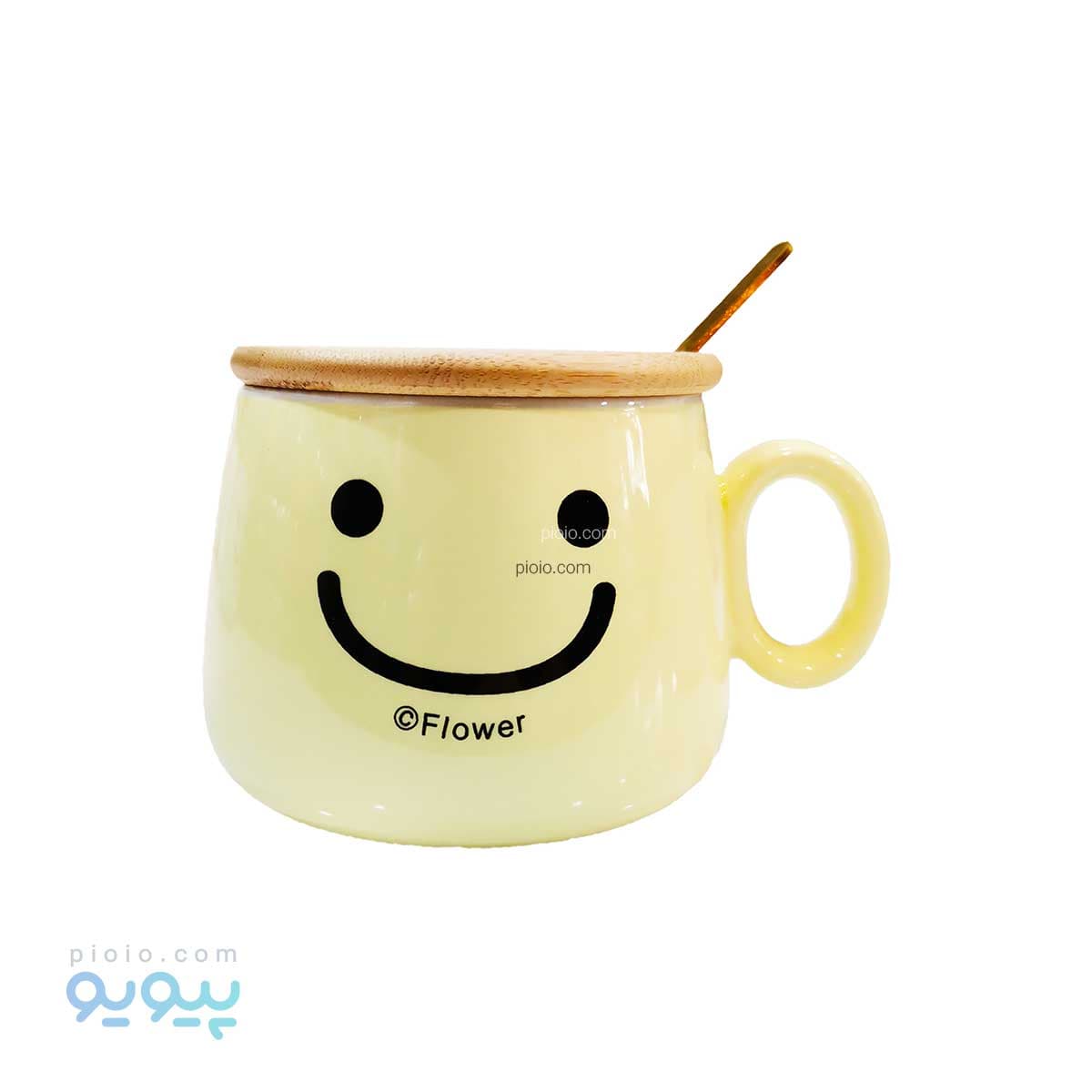 ماگ طرح لبخند عمده و کارتنی