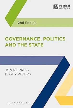 و دانلود نسخه کامل کتاب زبان اصلی Governance, Politics and the State (Political Analysis) PDF | دانلود کتاب خارجی