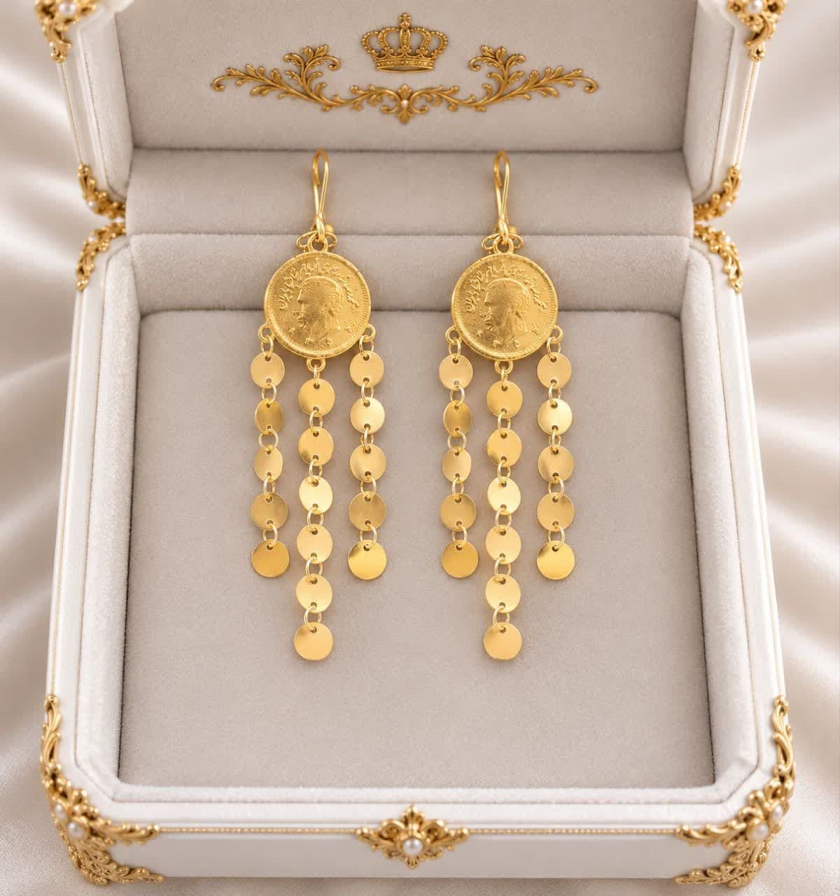 گوشواره روح گندم طرح ناریا