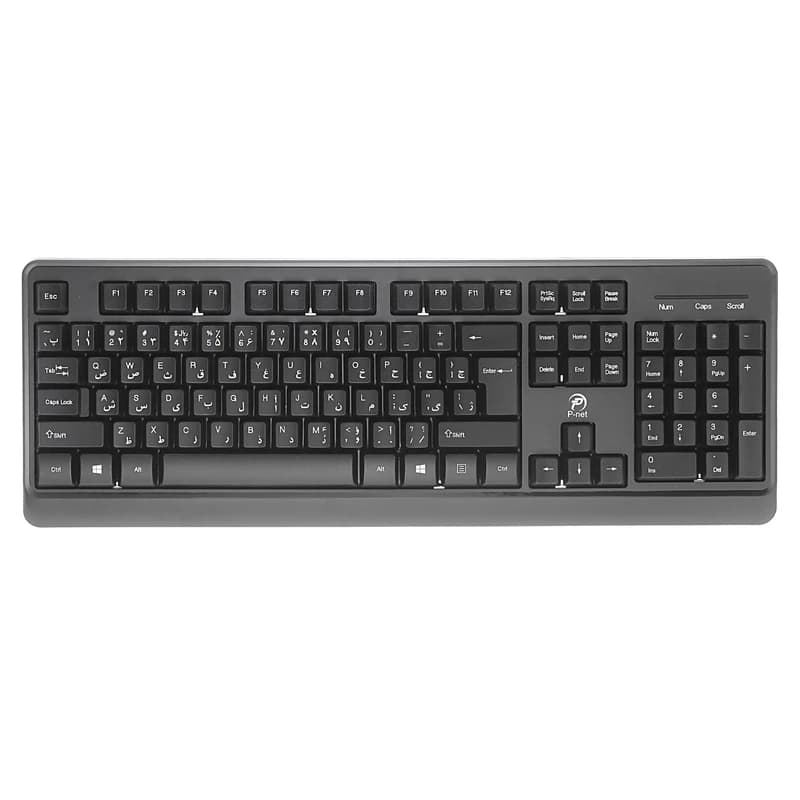 کیبورد با سیم پی نت مدل KB3000