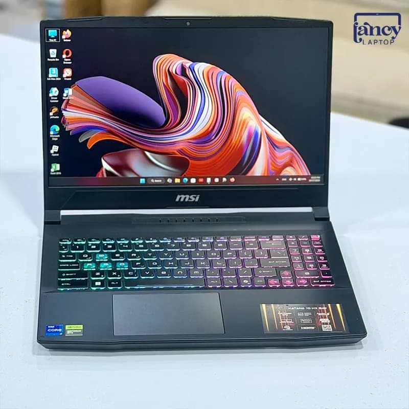 لپ تاپ اپن باکس 15.6 اینچی ام اس آی Katana 15 Core i7-14650HX 16GB DDR5 1TB NVMe SSD NVIDIA GeForce RTX 5060 8GB GDDR6 144Hz — تصویر ۴
