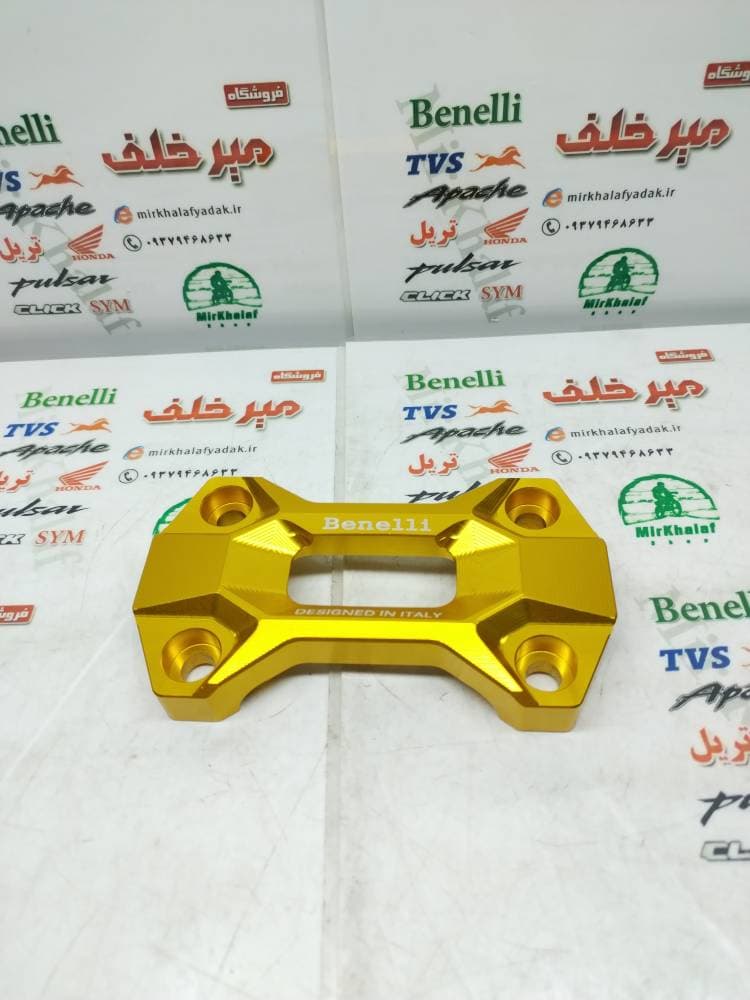 کرپی فرمان رنتال cnc اسپرت موتور بنلی 300 دوسیلندر زرد طلایی