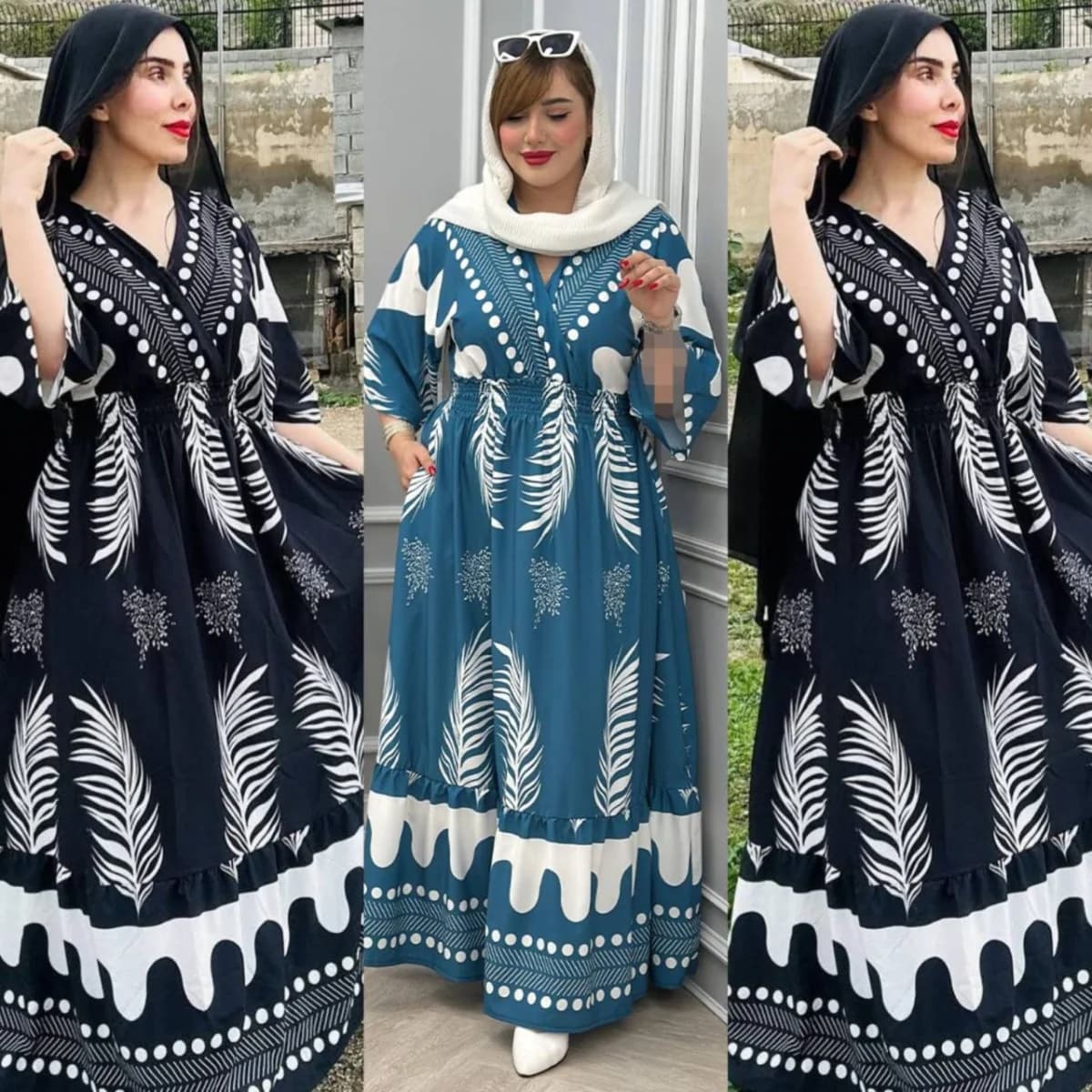ساحلی بلند مدل کاج جنس پارچه الیزه باکیفیت و لطیف طرح کیمونو فری سایز ۳۶ تا ۴۶ رنگ کرم نسکافه‌ای شیک