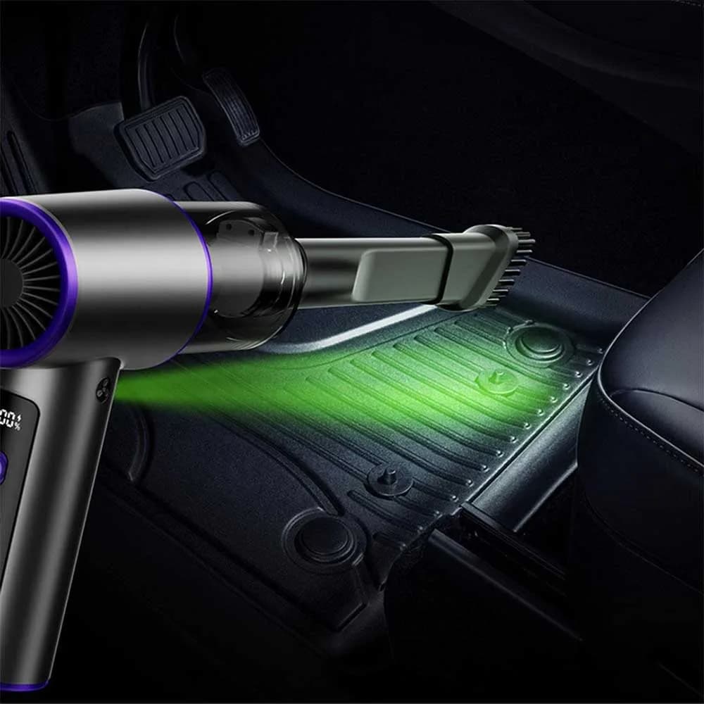 جارو شارژی و دمنده چندکاره خودرو لیدستو مدل Lydsto Multifunctional Cordless Car Vacuum and Blower V07 — تصویر ۹