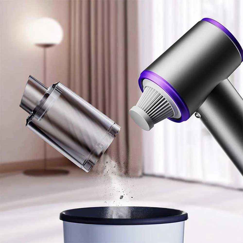 جارو شارژی و دمنده چندکاره خودرو لیدستو مدل Lydsto Multifunctional Cordless Car Vacuum and Blower V07 — تصویر ۱۱