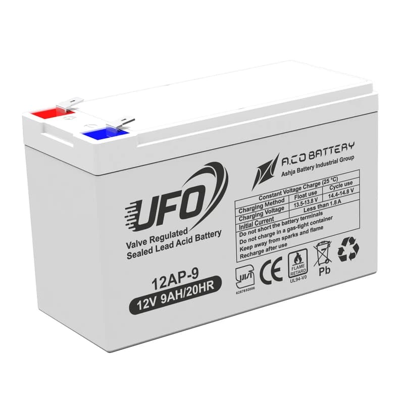 باتری سرب اسیدی ضد اشتعال UFO 9 A nan