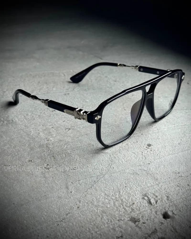 عینک مردانه شیشه ای Chrome hearts