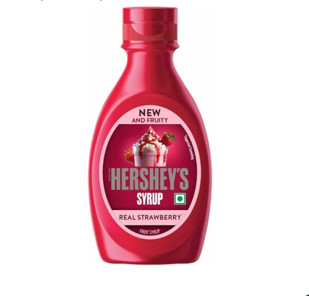 🍓 سیروپ توت‌فرنگی هرشیز (HERSHEY’S Strawberry Syrup)
