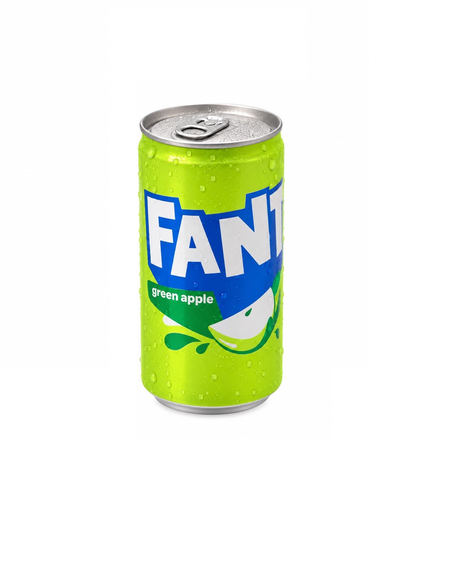 نوشابه فانتا سیب سبز قوطی شاتی ۱۵۰ میلی‌لیتر | Fanta Green Apple