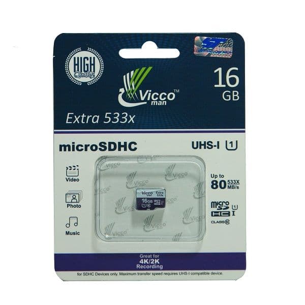 حافظه میکرو رم ظرفیت 16 گیگ VICCO
