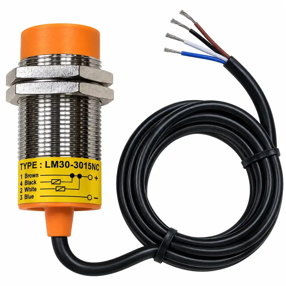 سنسور القایی LM30-3015NC قطر ۳۰ میلی‌متر تشخیص ۱۵ میلی‌متر NPN NO+NC