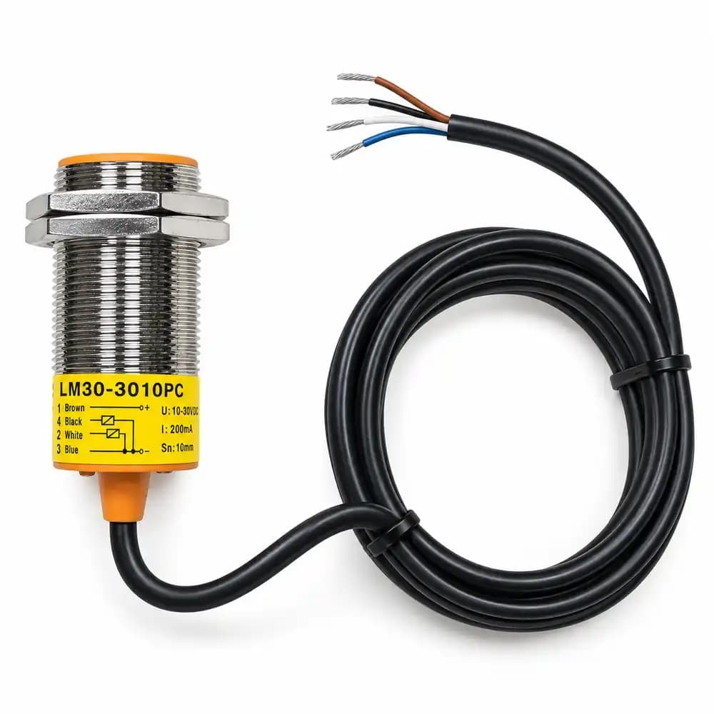 سنسور القایی LM30-3010PC قطر ۳۰ میلی‌متر PNP خروجی NO+NC