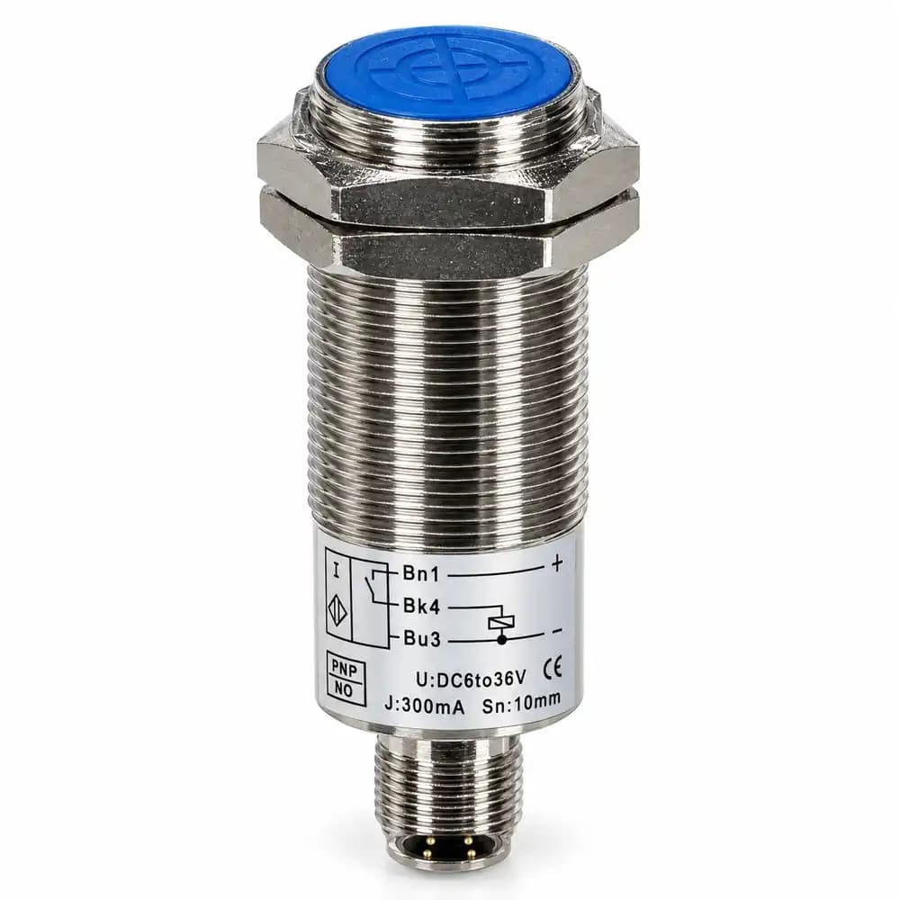 سنسور القایی کانکتوری LM30-3010PAT قطر 30 میلی‌متر PNP NO