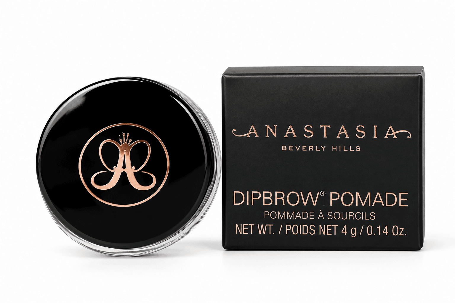 پماد ابرو آناستازیا بورلی هیلز مدل Dipbrow رنگ Dark Brown حجم ۴ گرم
