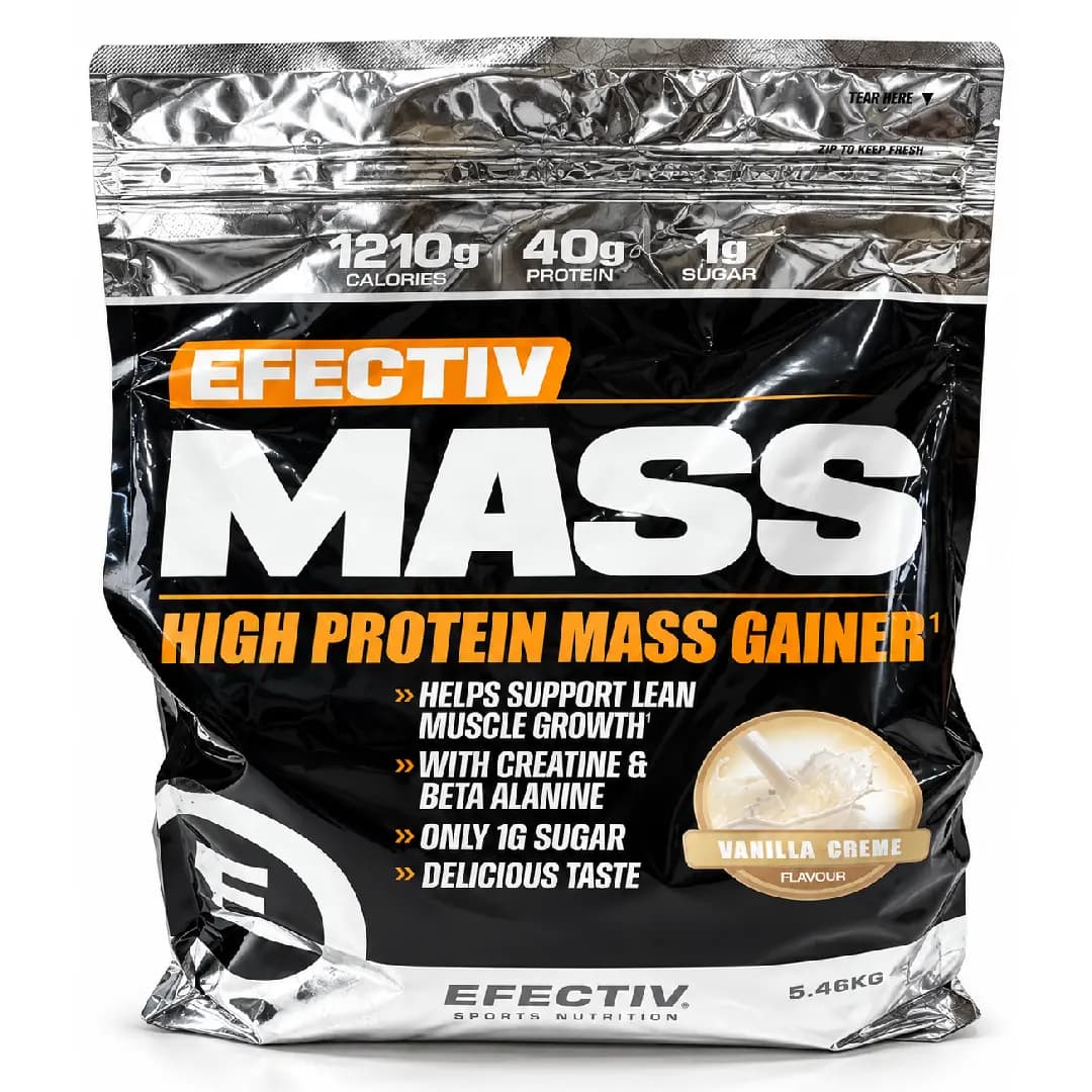 گینر افزایش وزن افکتیو مدل High Protein Mass Gainer وزن ۵.۴۶ کیلوگرم