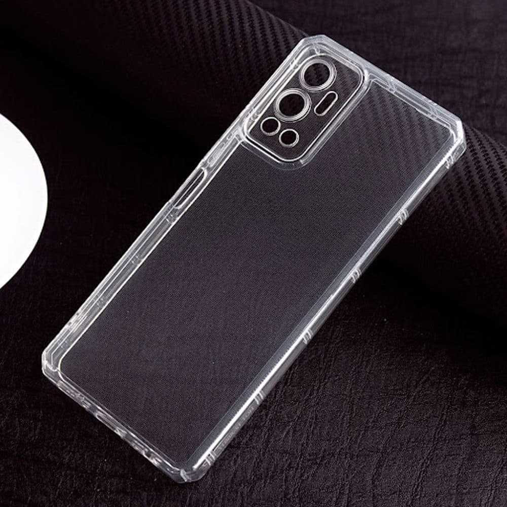 قاب ژله ای شفاف دارای ضربه گیر در چهار طرف مناسب برای گوشی موبایل سامسونگ گلکسی Samsung Galaxy A10 / A10S / A11 / A12 / A13 / A14 / A20 / A20S / A21S / A22 4G / A22 5G / A23 / A24 / A30 / A30S / A31 / — تصویر ۷