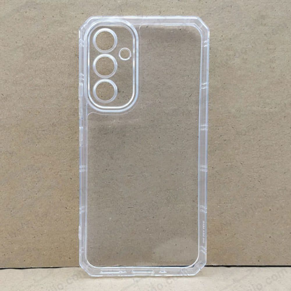 قاب ژله ای شفاف دارای ضربه گیر در چهار طرف مناسب برای گوشی موبایل سامسونگ گلکسی Samsung Galaxy A10 / A10S / A11 / A12 / A13 / A14 / A20 / A20S / A21S / A22 4G / A22 5G / A23 / A24 / A30 / A30S / A31 / — تصویر ۲