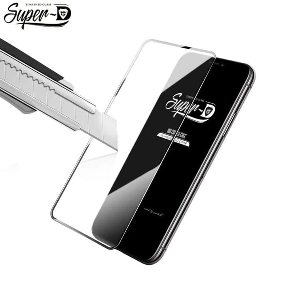 گلس شیشه ای شفاف سوپردی مدل Super-D مناسب برای گوشی موبایل شیائومی Xiaomi Redmi Note 8 / Note 8 Pro / Note 9 / Note 9 Pro / Note 9S / Note 10 4G / 10S / Note 10 Pro / 10 Pro Max / Note 11 4G / 11S / N — تصویر ۶