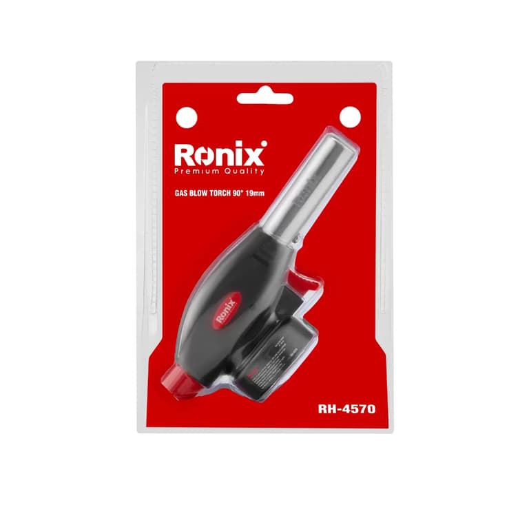 سری شعله افکن رونیکس RH-4570 زاویه ۹۰ درجه دهانه ۱۹ میلیمتر — تصویر ۸
