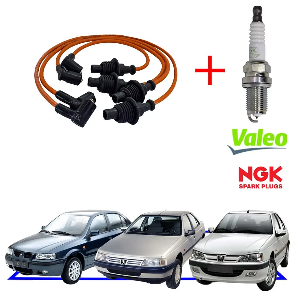 پک تقویتی پژو XU7 شمع و وایرشمع